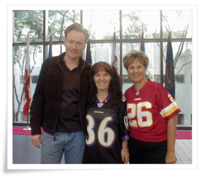 Connan O'Brien, Brenda, and Deb, Sept. 2007