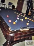 pool table at Mercy Hall