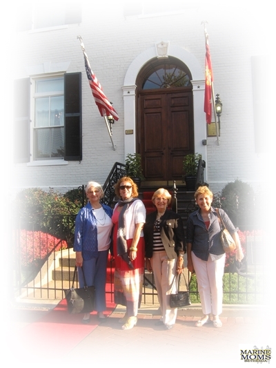 August 29, 2014 in front of the Commandant's House