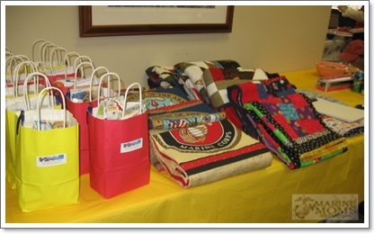 pantry bags, quilts and pillowcases