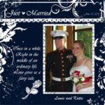 Katie's military wedding