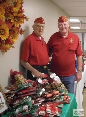 Jack and Wayne, from Choptank MCL Detachment, helping us out.