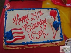 USMC Birthday cake