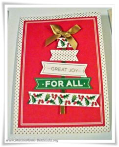 "Great Joy For All" Marine Moms-Bethesda "Holiday Cheer"